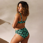 Baha Ranch Yeehaw Turquoise Aztec Bikini Baha Ranch Western Wear