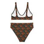 Baha Ranch Yeehaw Floral Leather Print Bikini Baha Ranch Western Wear