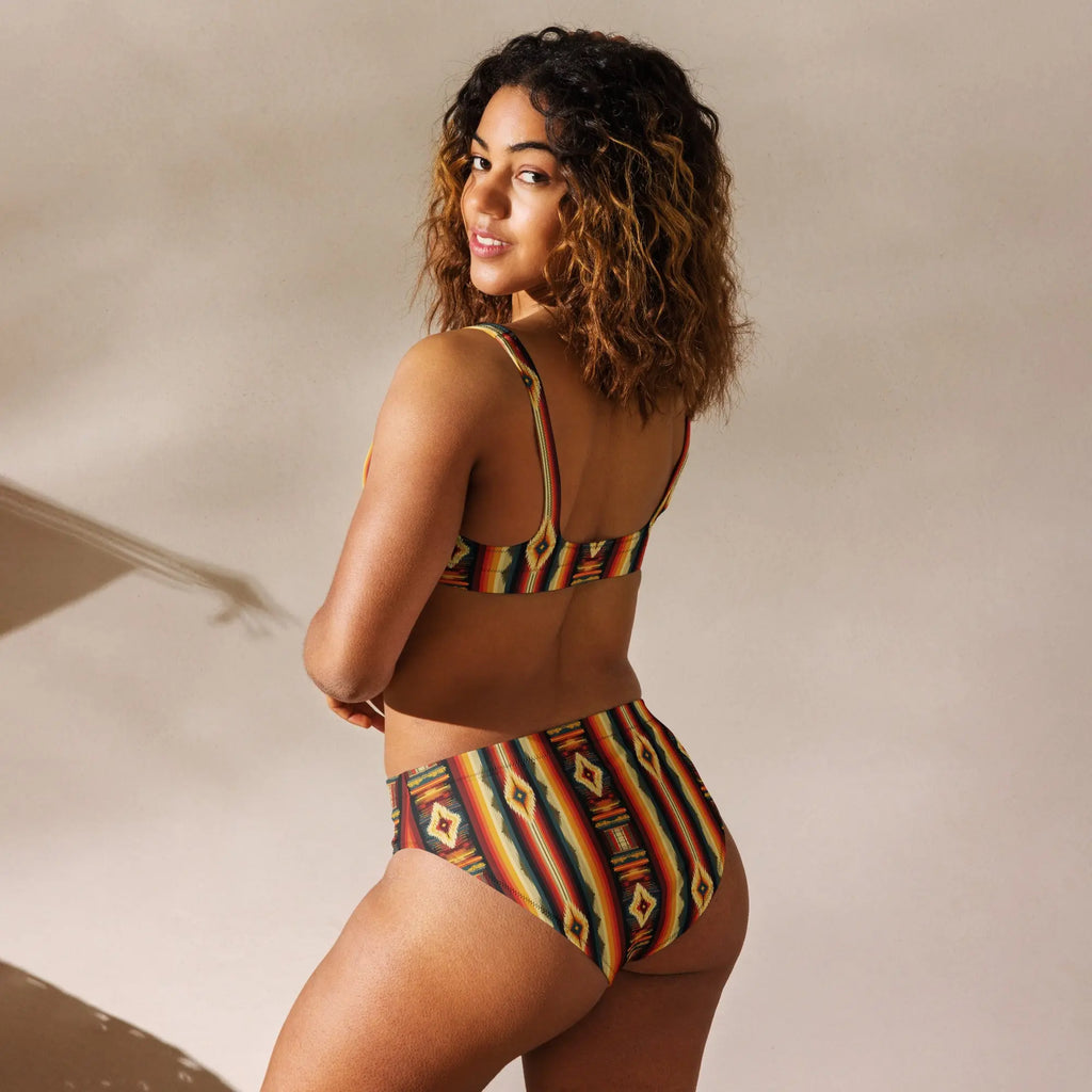 Baha Ranch Yeehaw Santa Fe Serape Bikini Baha Ranch Western Wear