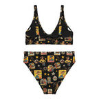 Baha Ranch Yeehaw Vintage Cowgirl Collage Bikini Baha Ranch Western Wear