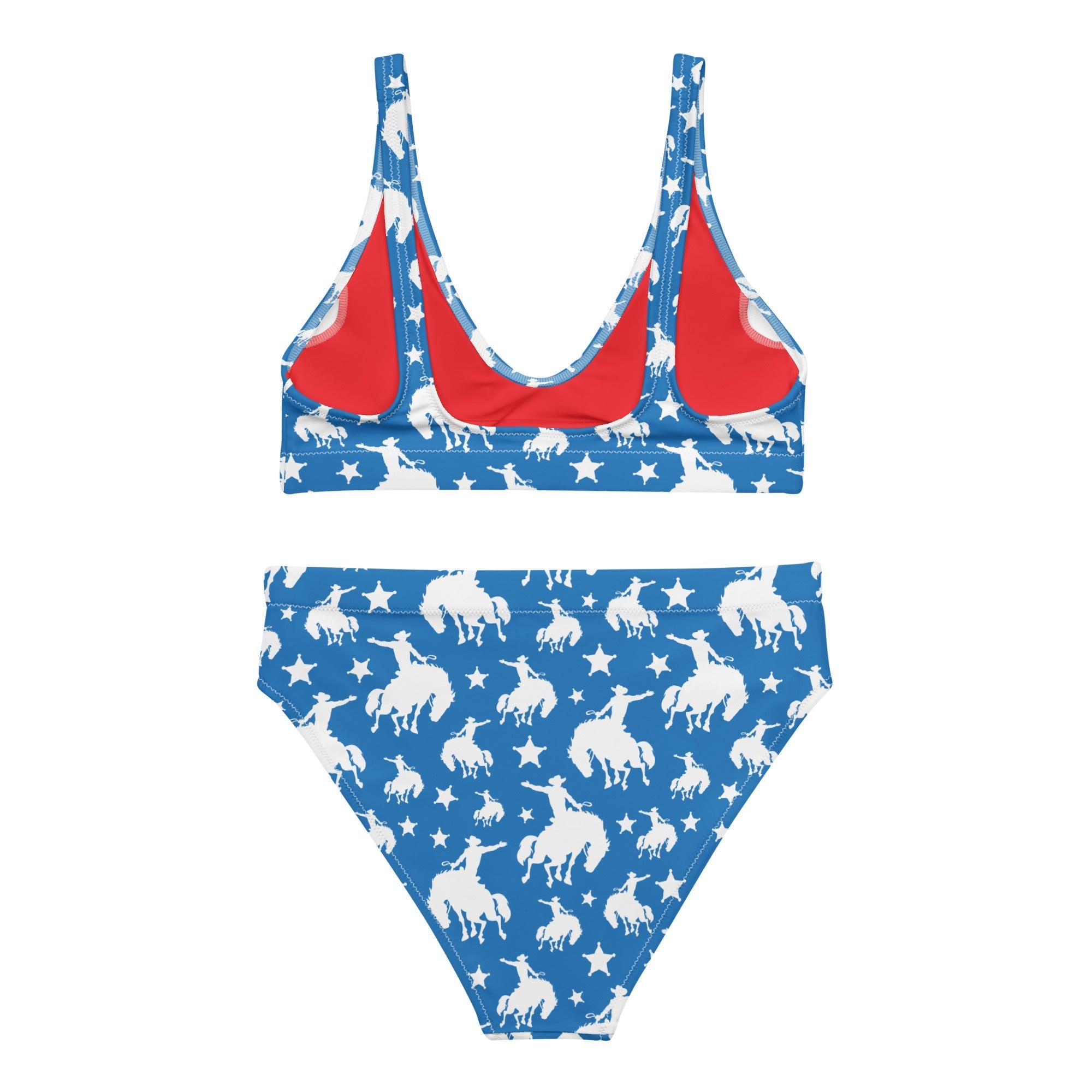 Baha Ranch Yeehaw Blue Rodeo Cowboy Bikini Baha Ranch Western Wear