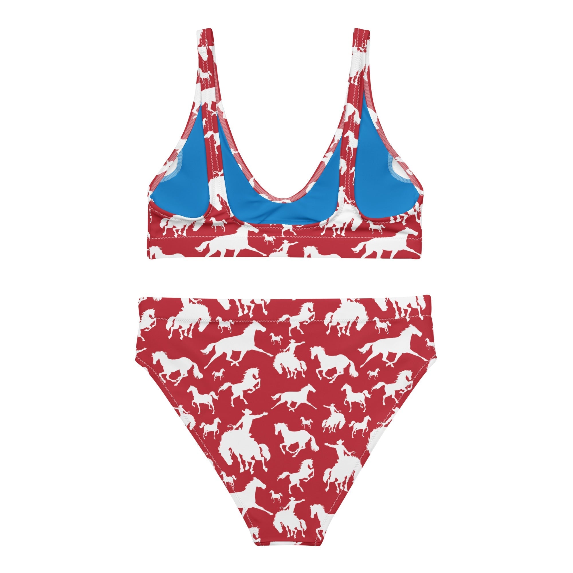 Baha Ranch Yeehaw Red Rodeo Cowboy Bikini Baha Ranch Western Wear
