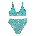 Baha Ranch Yeehaw Turquoise Rhinestone Cowgirl Turquoise Bikini Baha Ranch Western Wear