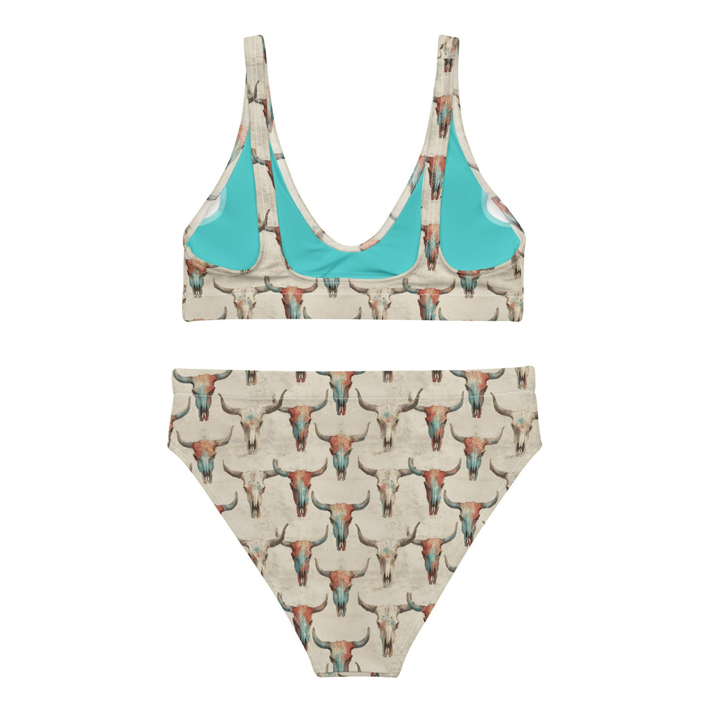 Baha Ranch Yeehaw Bullhead Skulls Bikini Baha Ranch Western Wear