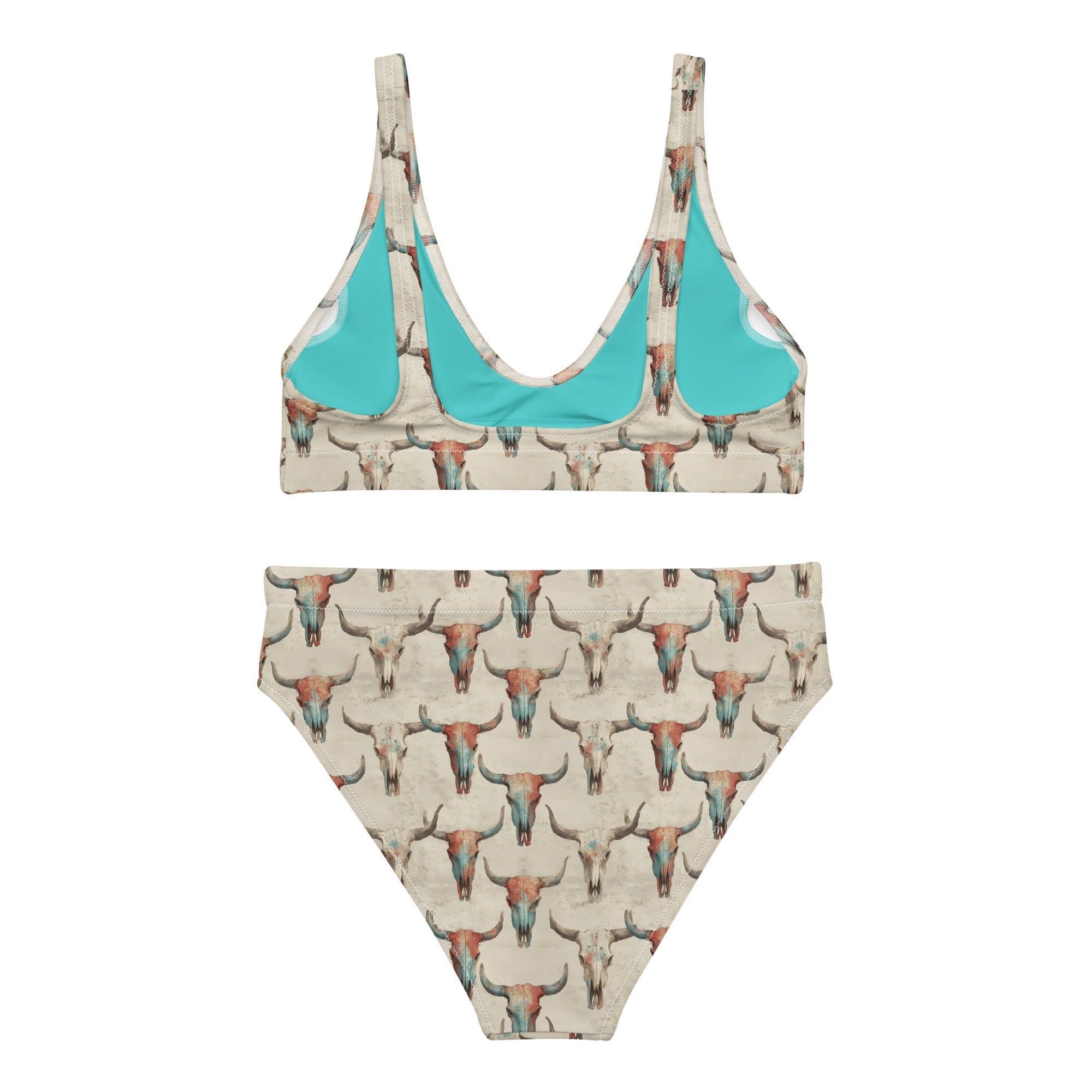 Baha Ranch Yeehaw Bullhead Skulls Bikini Baha Ranch Western Wear