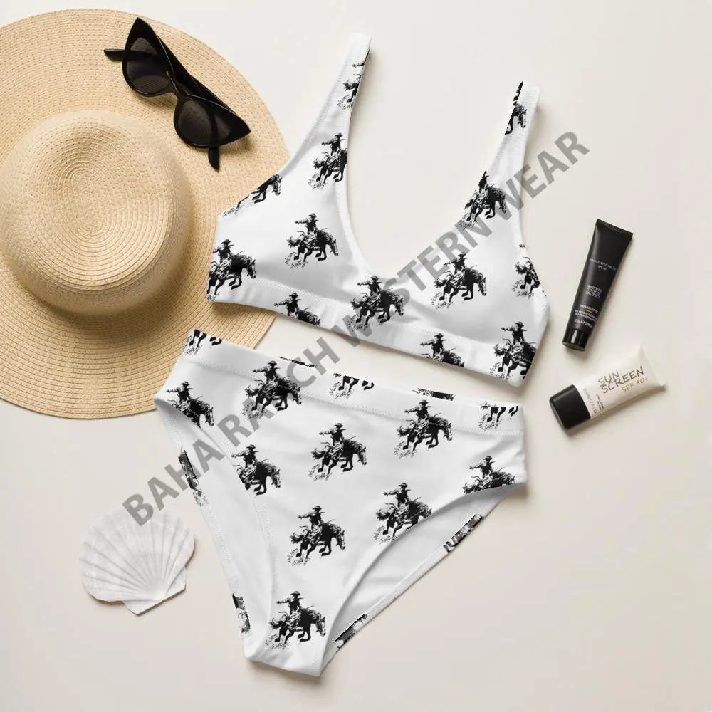 Yeehaw Rodeo Cowboy Bikini Baha Ranch Western Wear