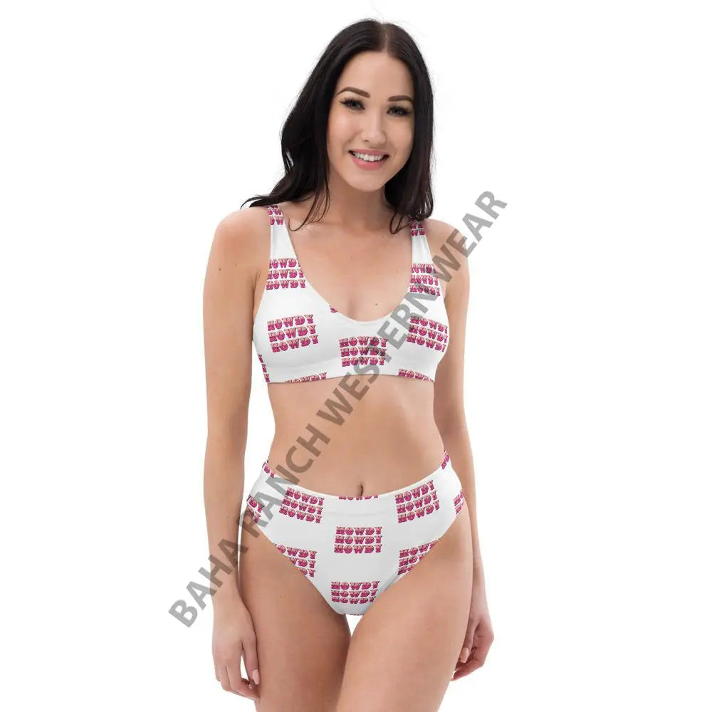 Yeehaw Howdy Howdy Howdy Bikini Baha Ranch Western Wear