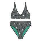 Yeehaw Aztec Bull Skull Bikini Baha Ranch Western Wear