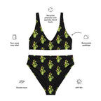Yeehaw All Over Cactus Bikini Baha Ranch Western Wear