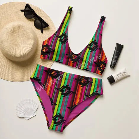 Baha Ranch Yeehaw Aztec Serape Bikini Baha Ranch Western Wear