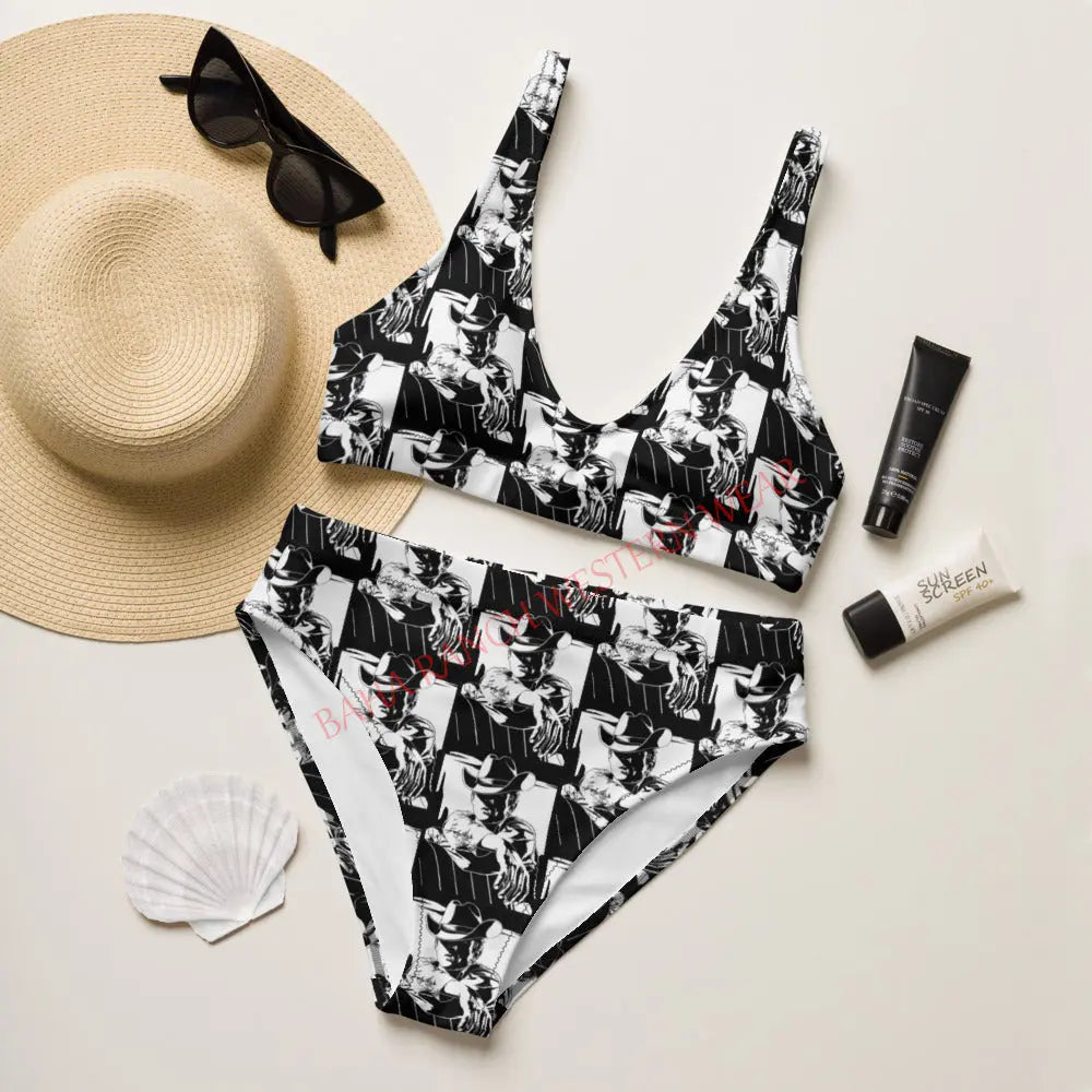 Baha Ranch Yeehaw Vintage Cowboy Bikini Baha Ranch Western Wear