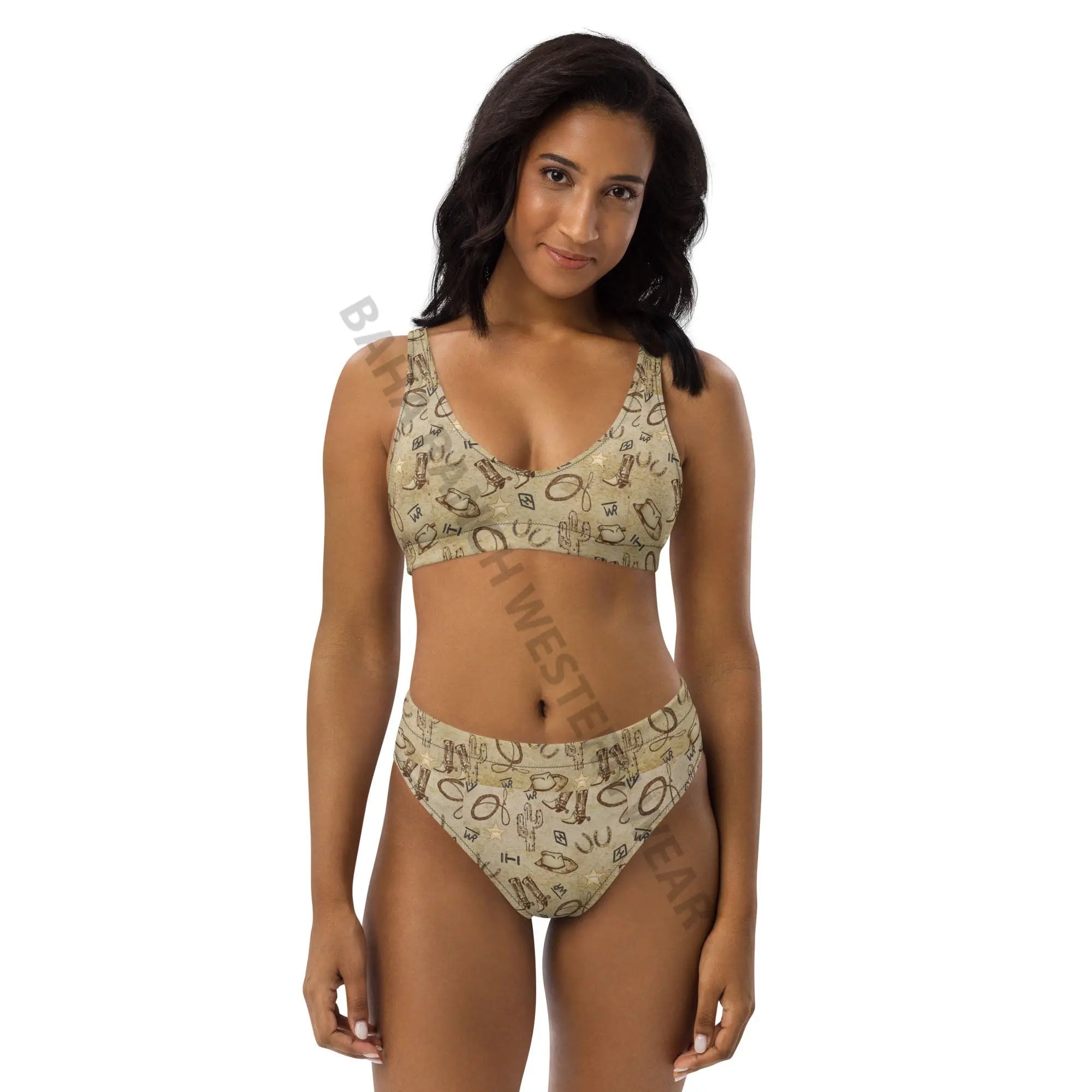 Baha Ranch Yeehaw Vintage Western Bikini Baha Ranch Western Wear