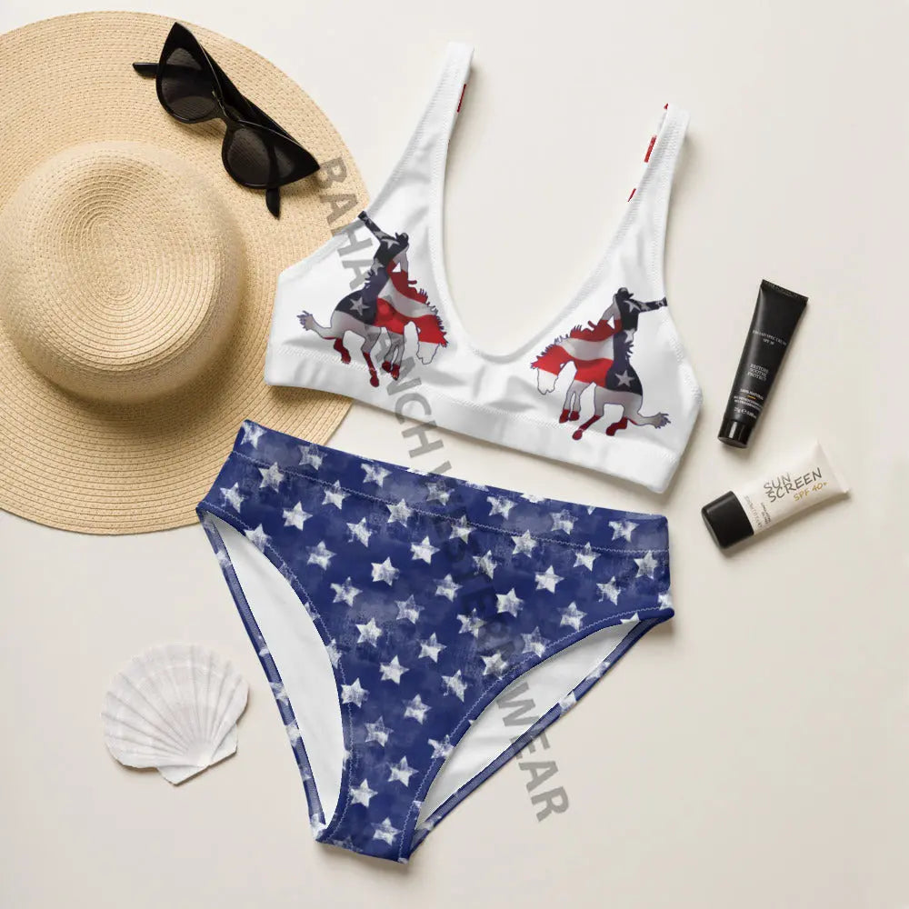 Baha Ranch Yeehaw American Rodeo Bikini Baha Ranch Western Wear
