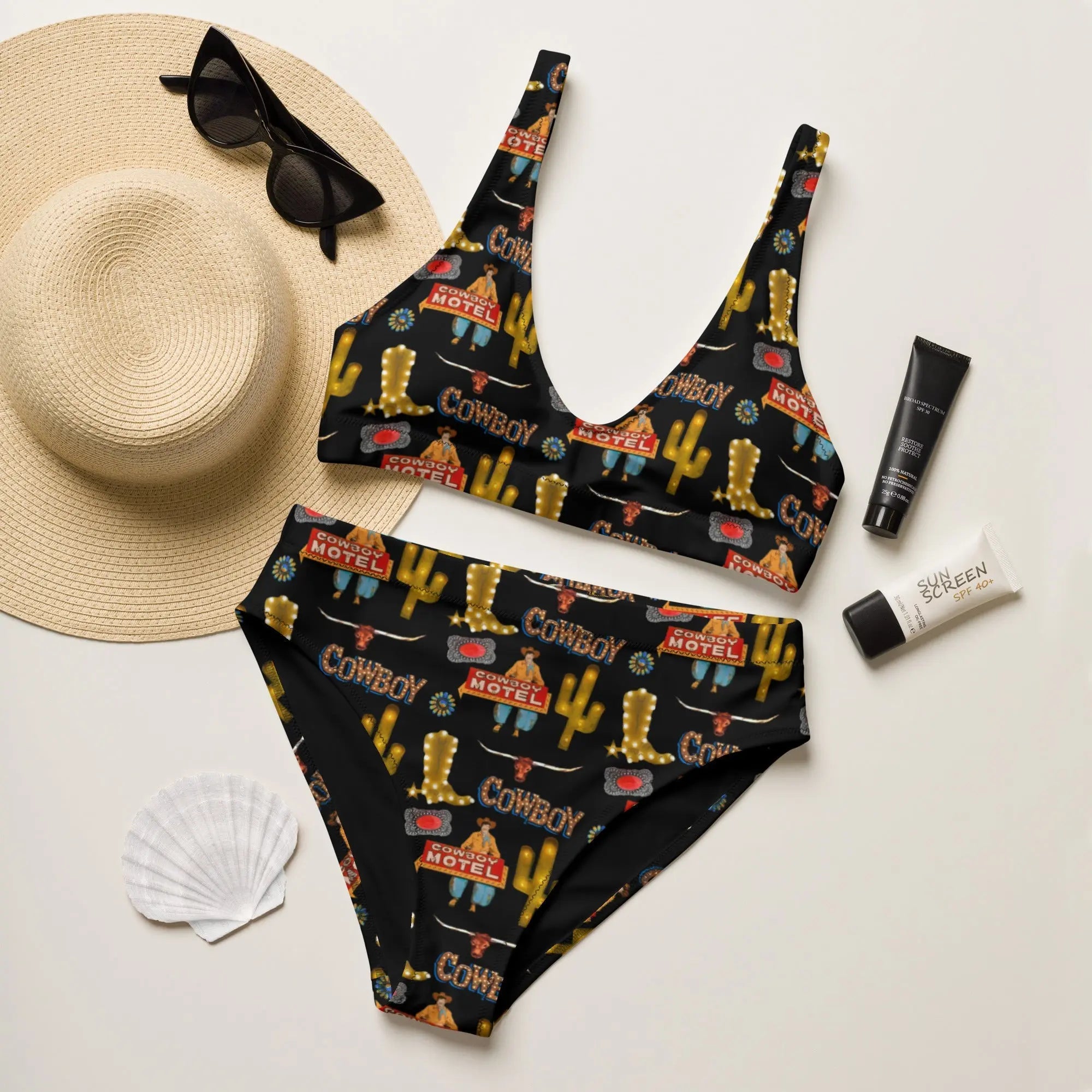 Baha Ranch Yeehaw All Cowboy Bikini Baha Ranch Western Wear
