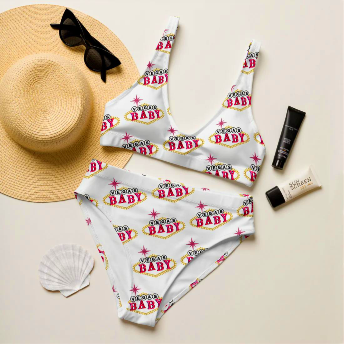 Yeehaw Vegas Baby Bikini SMALL Baha Ranch Western Wear