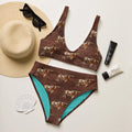 Baha Ranch Yeehaw Leather & Longhorns Bikini Baha Ranch Western Wear