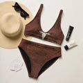 Baha Ranch Yeehaw White Bull Skull Bikini Baha Ranch Western Wear
