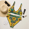 Baha Ranch Yeehaw Leopard & Sunflower Bikini Baha Ranch Western Wear
