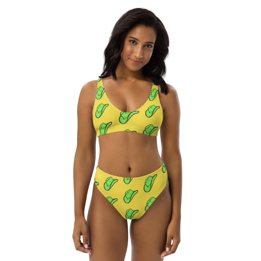 Baha Ranch Yeehaw Green Hat Bikini Baha Ranch Western Wear
