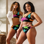 Baha Ranch Yeehaw All Neon Hat Bikini Baha Ranch Western Wear
