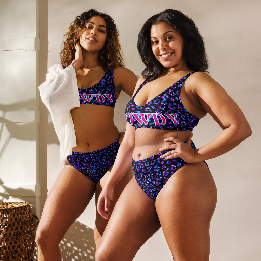 Baha Ranch Yeehaw Howdy Leopard Bikini Baha Ranch Western Wear