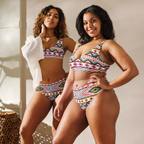 Baha Ranch Yeehaw Multi Aztec Bikini Baha Ranch Western Wear