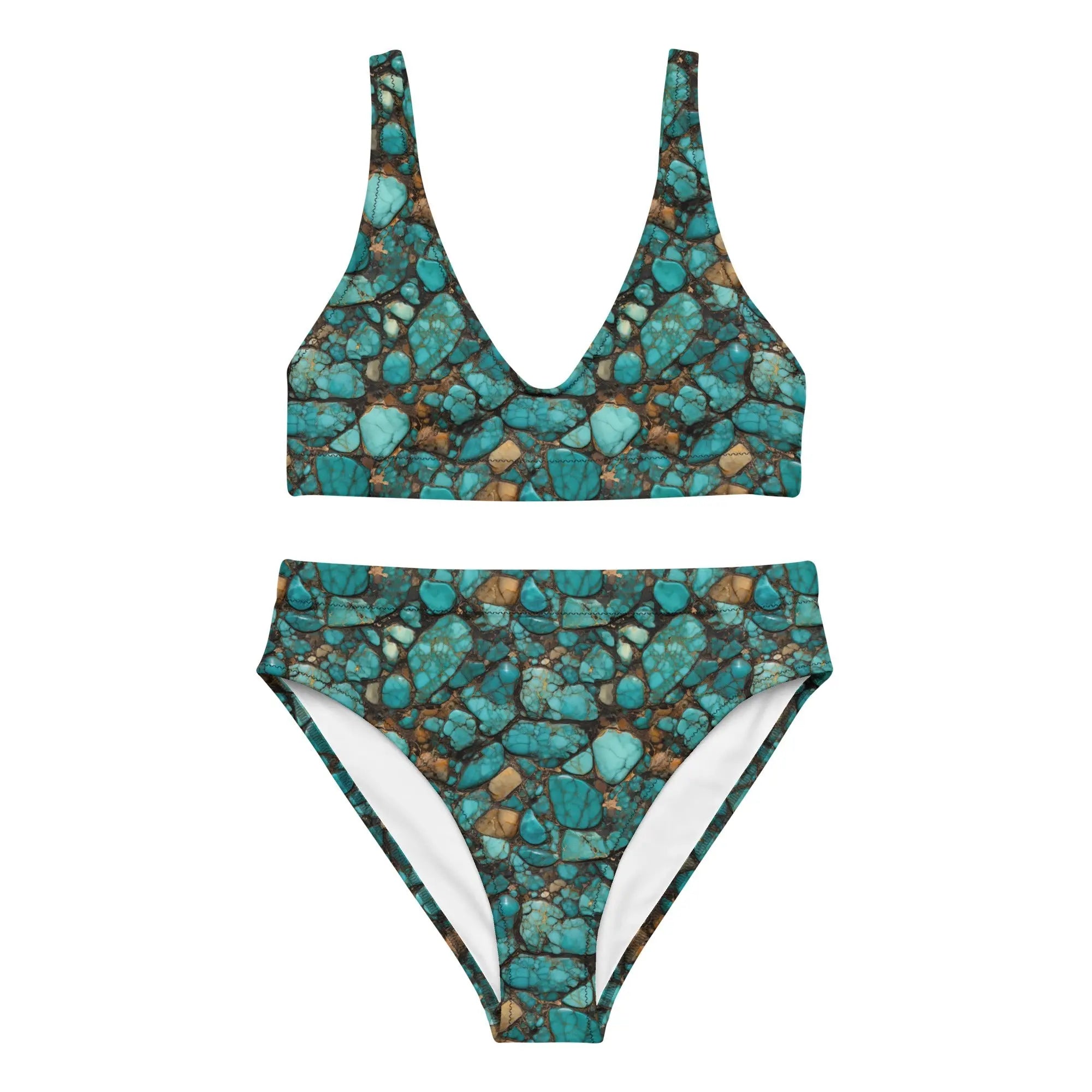Baha Ranch Yeehaw All Turquoise Bikini Baha Ranch Western Wear