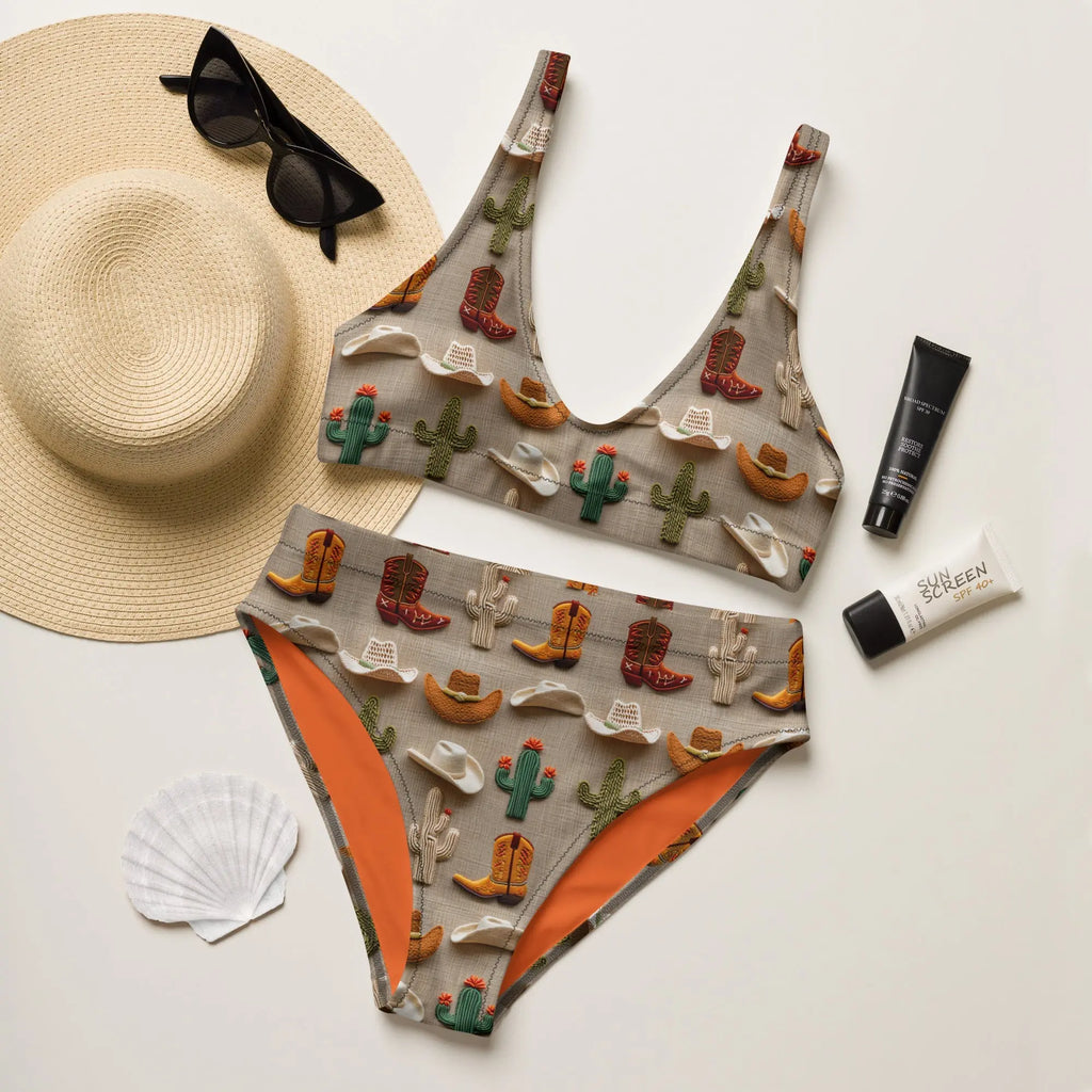 Baha Ranch Yeehaw Boots Cactus Hats Bikini Baha Ranch Western Wear