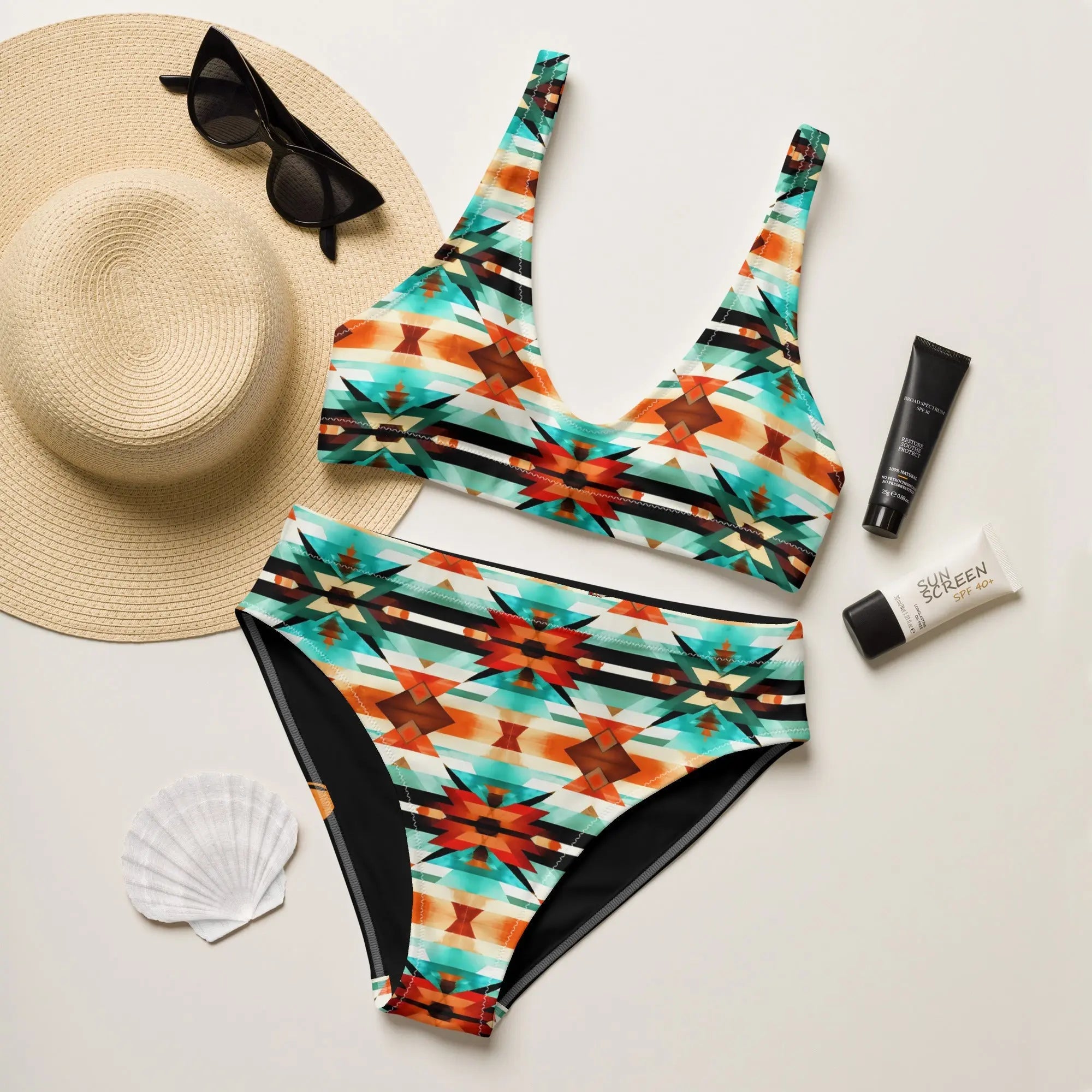 Baha Ranch Yeehaw Aztec Beach Please Bikini Baha Ranch Western Wear