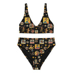 Baha Ranch Yeehaw Vintage Cowgirl Collage Bikini Baha Ranch Western Wear