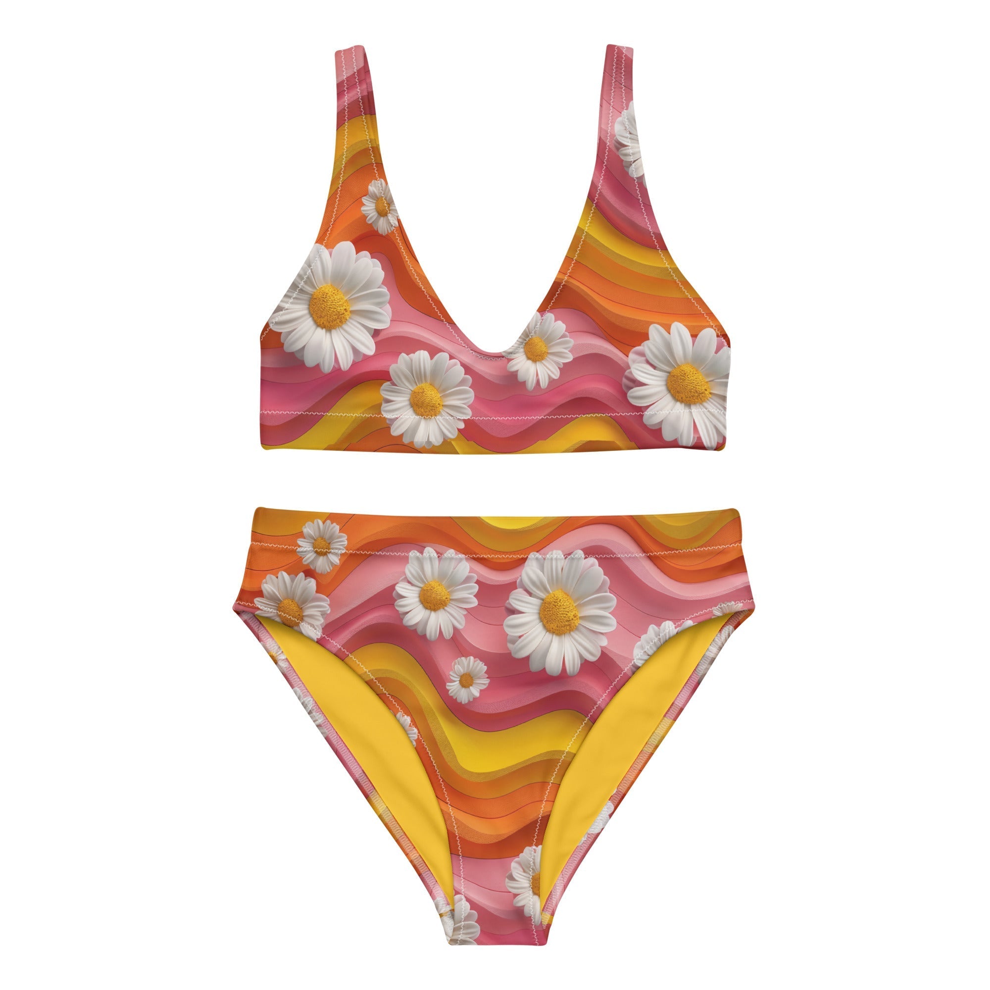 Baha Ranch Yeehaw Groovy Floral Bikini Baha Ranch Western Wear
