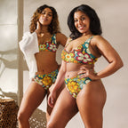 Baha Ranch Yeehaw Woodstock Retro Floral Bikini Baha Ranch Western Wear