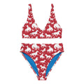 Baha Ranch Yeehaw Red Rodeo Cowboy Bikini Baha Ranch Western Wear