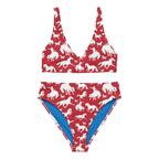 Baha Ranch Yeehaw Red Rodeo Cowboy Bikini Baha Ranch Western Wear
