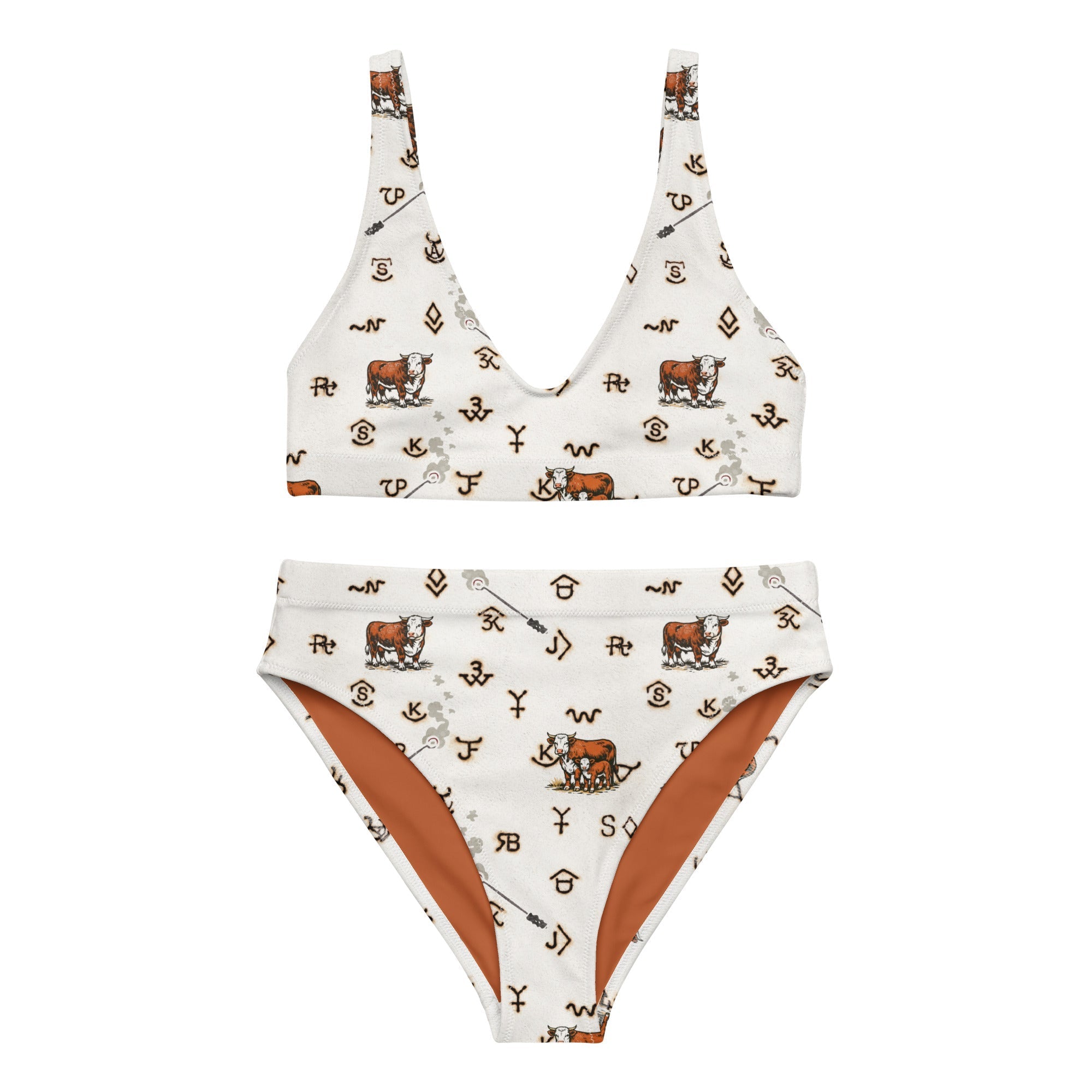 Baha Ranch Yeehaw Hereford Brands Bikini Baha Ranch Western Wear
