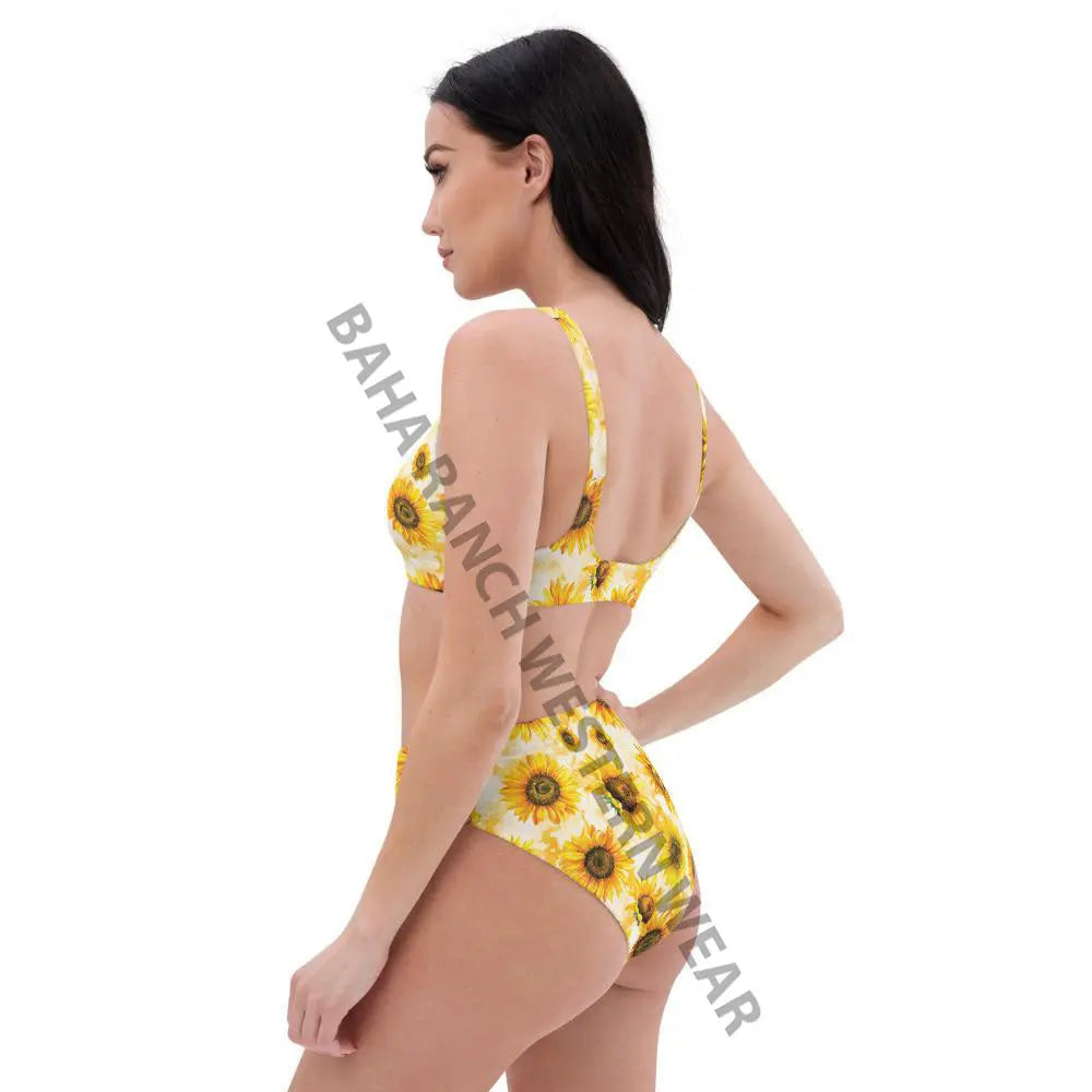 Yeehaw Sunflower Bikini Baha Ranch Western Wear