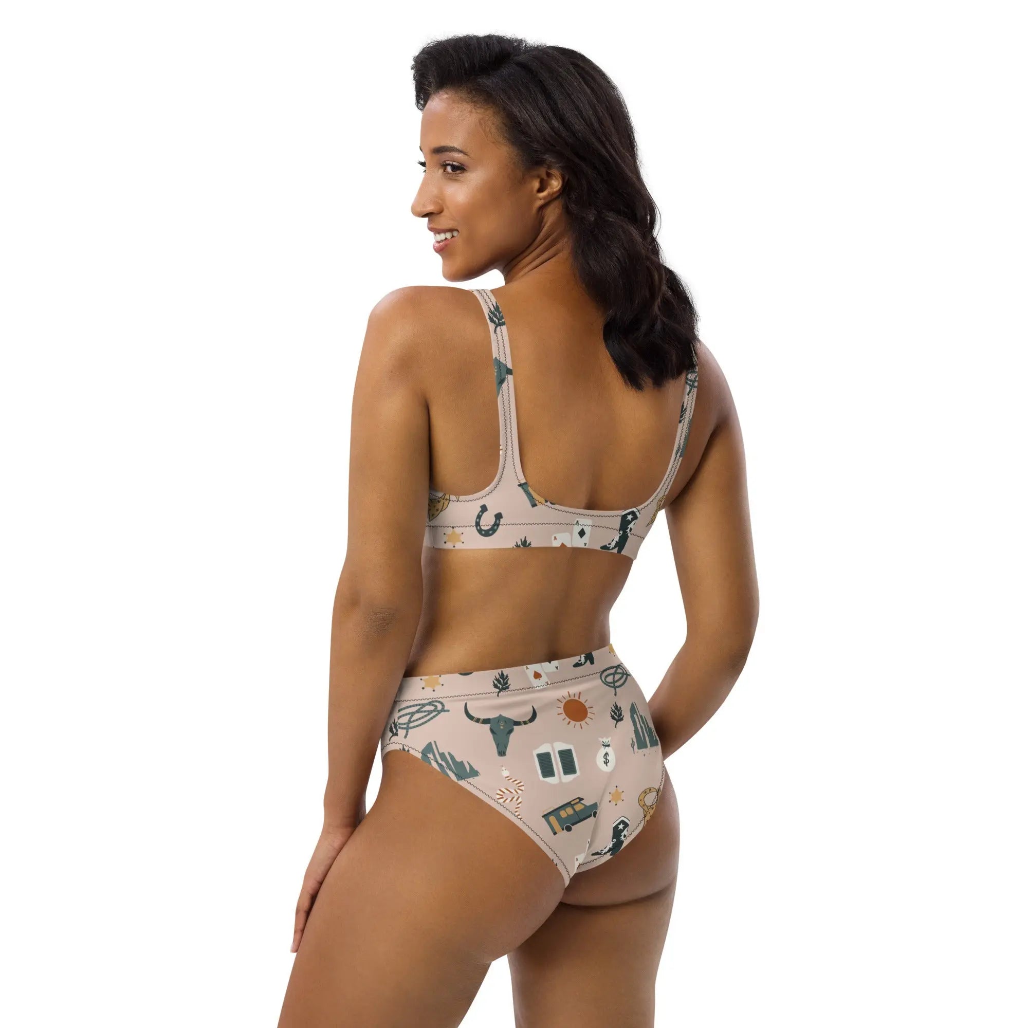 Baha Ranch Yeehaw Western Symbols Bikini Baha Ranch Western Wear
