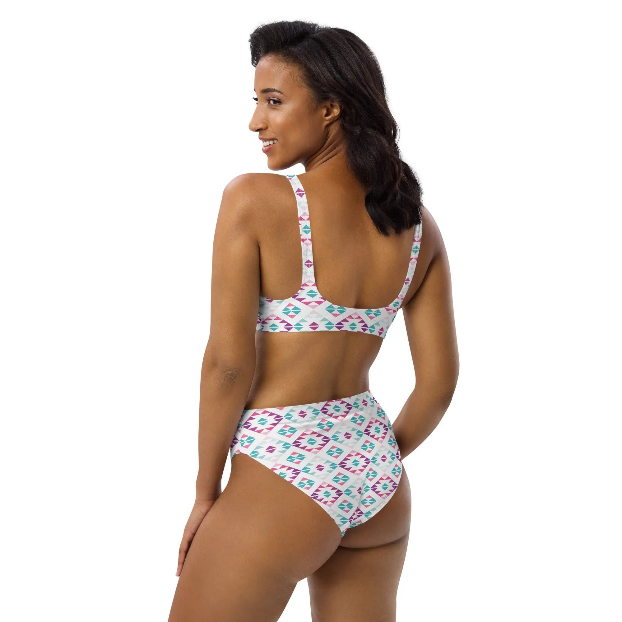 Baha Ranch Yeehaw Pink Turquoise Bikini Baha Ranch Western Wear