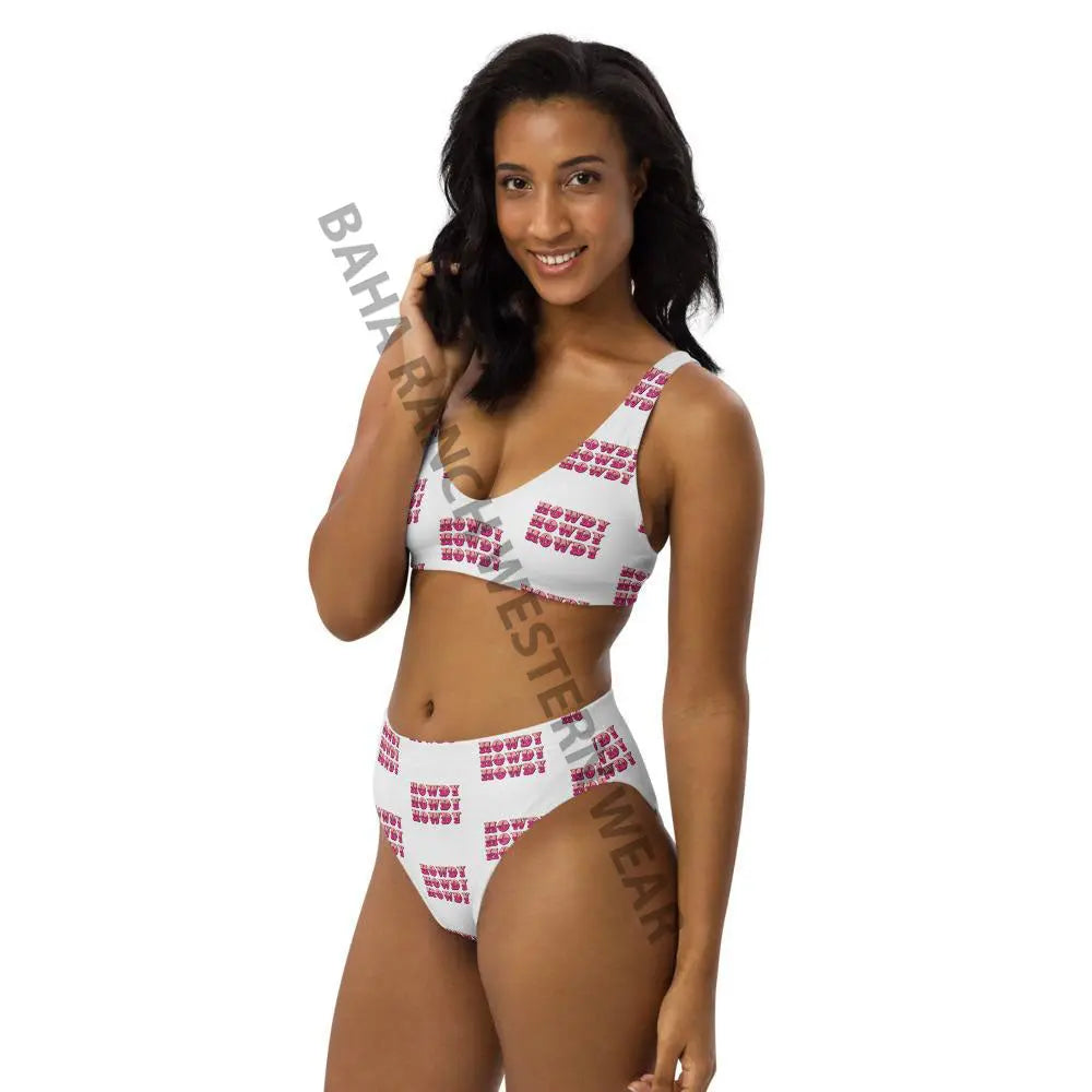 Yeehaw Howdy Howdy Howdy Bikini Baha Ranch Western Wear