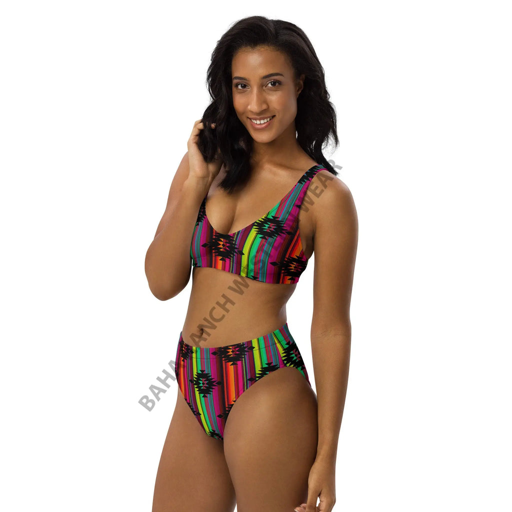 Baha Ranch Yeehaw Aztec Serape Bikini Baha Ranch Western Wear
