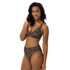 Baha Ranch Yeehaw Teal Aztec Bikini Baha Ranch Western Wear
