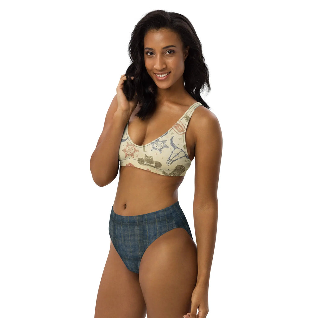 Baha Ranch Yeehaw Cactus Desert Bikini Baha Ranch Western Wear