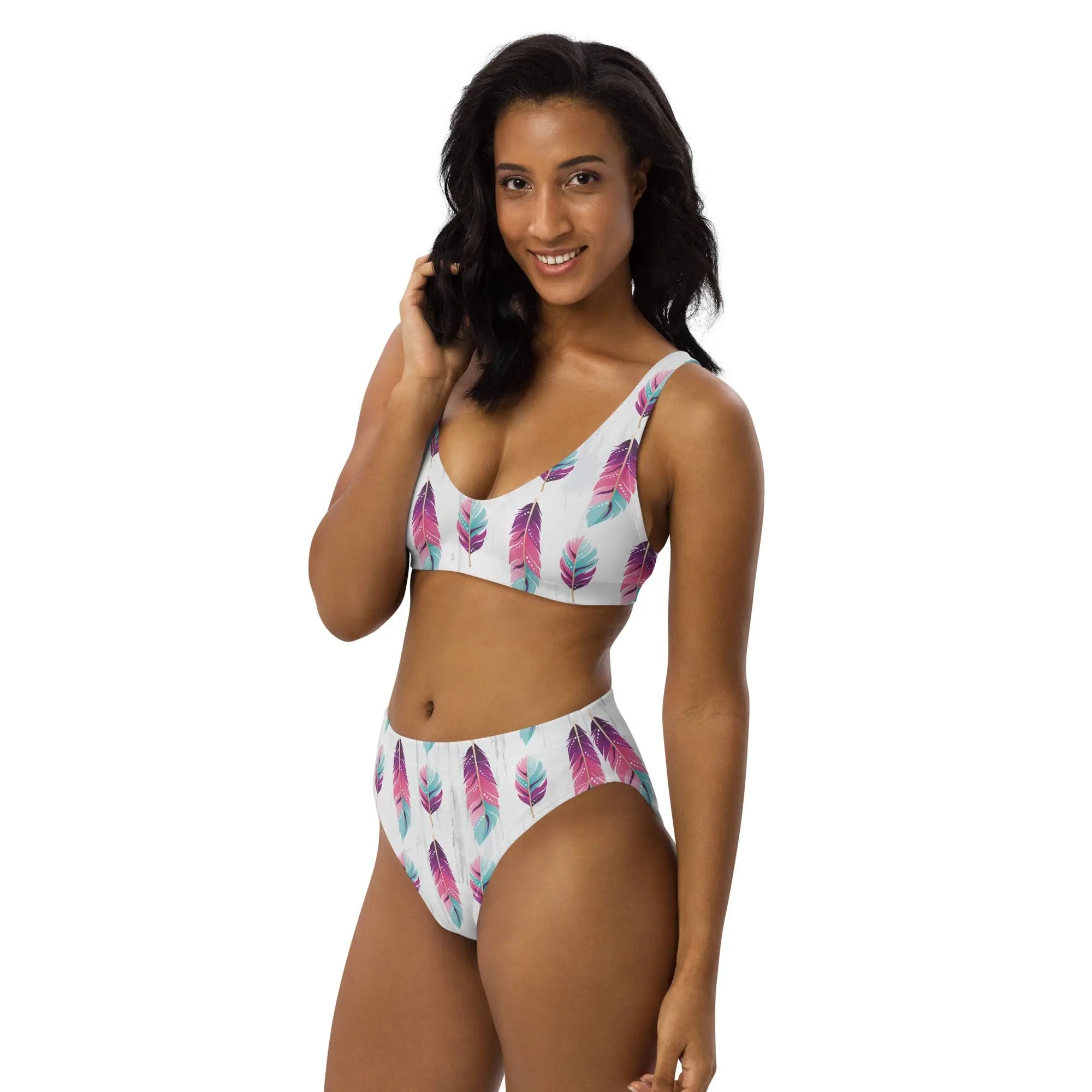 Baha Ranch Yeehaw Boho Feather Bikini Baha Ranch Western Wear