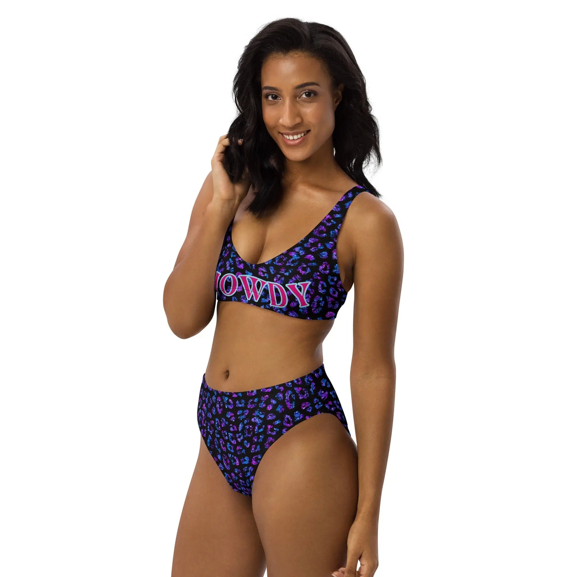 Baha Ranch Yeehaw Howdy Leopard Bikini Baha Ranch Western Wear