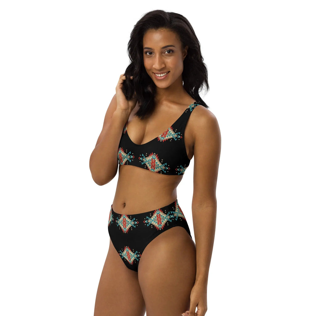 Baha Ranch Yeehaw Black Aztec Bikini Baha Ranch Western Wear