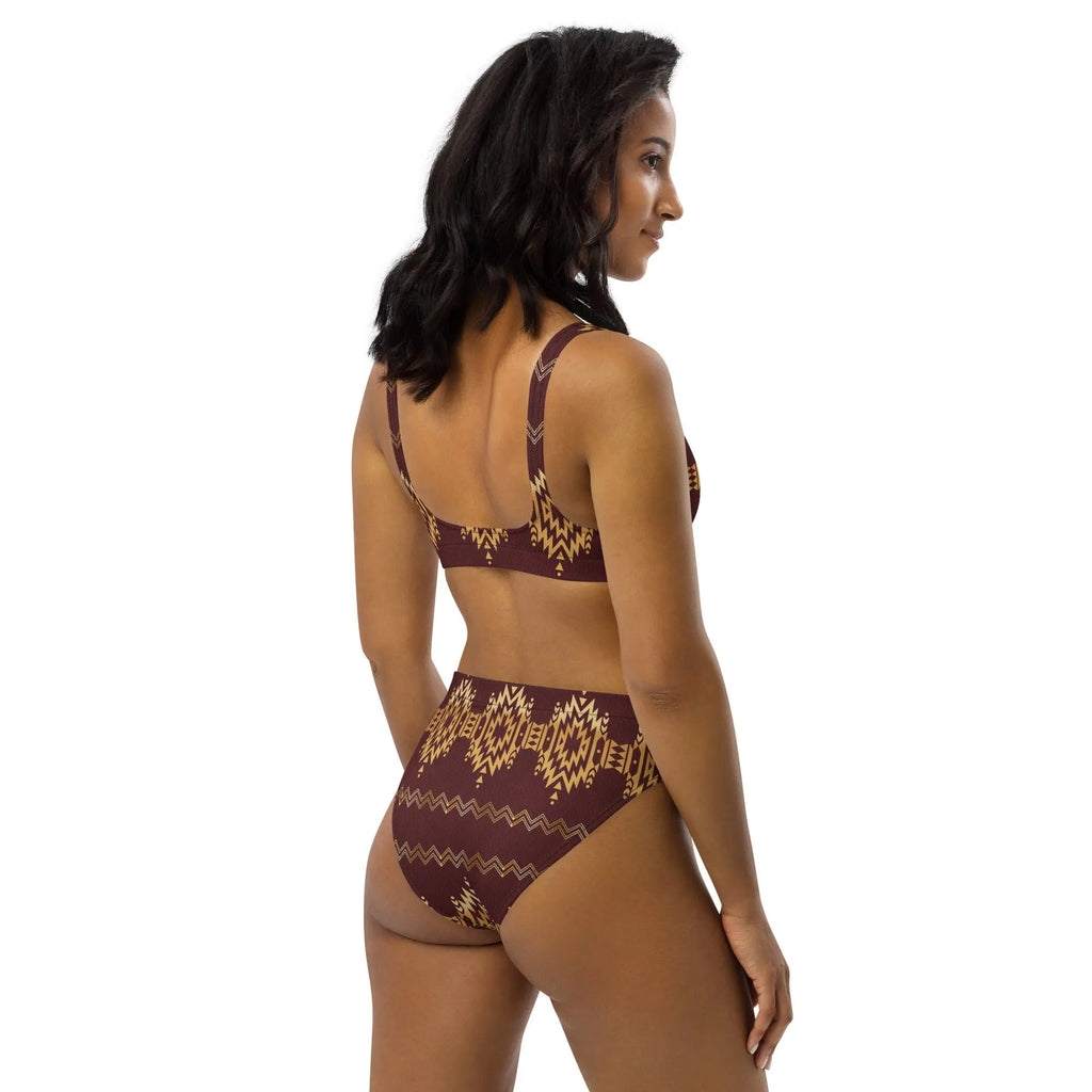 Baha Ranch Yeehaw Gold Aztec Bikini Baha Ranch Western Wear