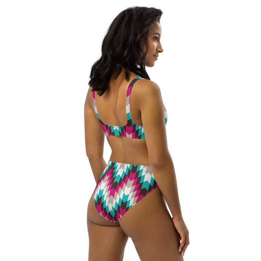 Baha Ranch Yeehaw Turquoise Pink Aztec Bikini Baha Ranch Western Wear