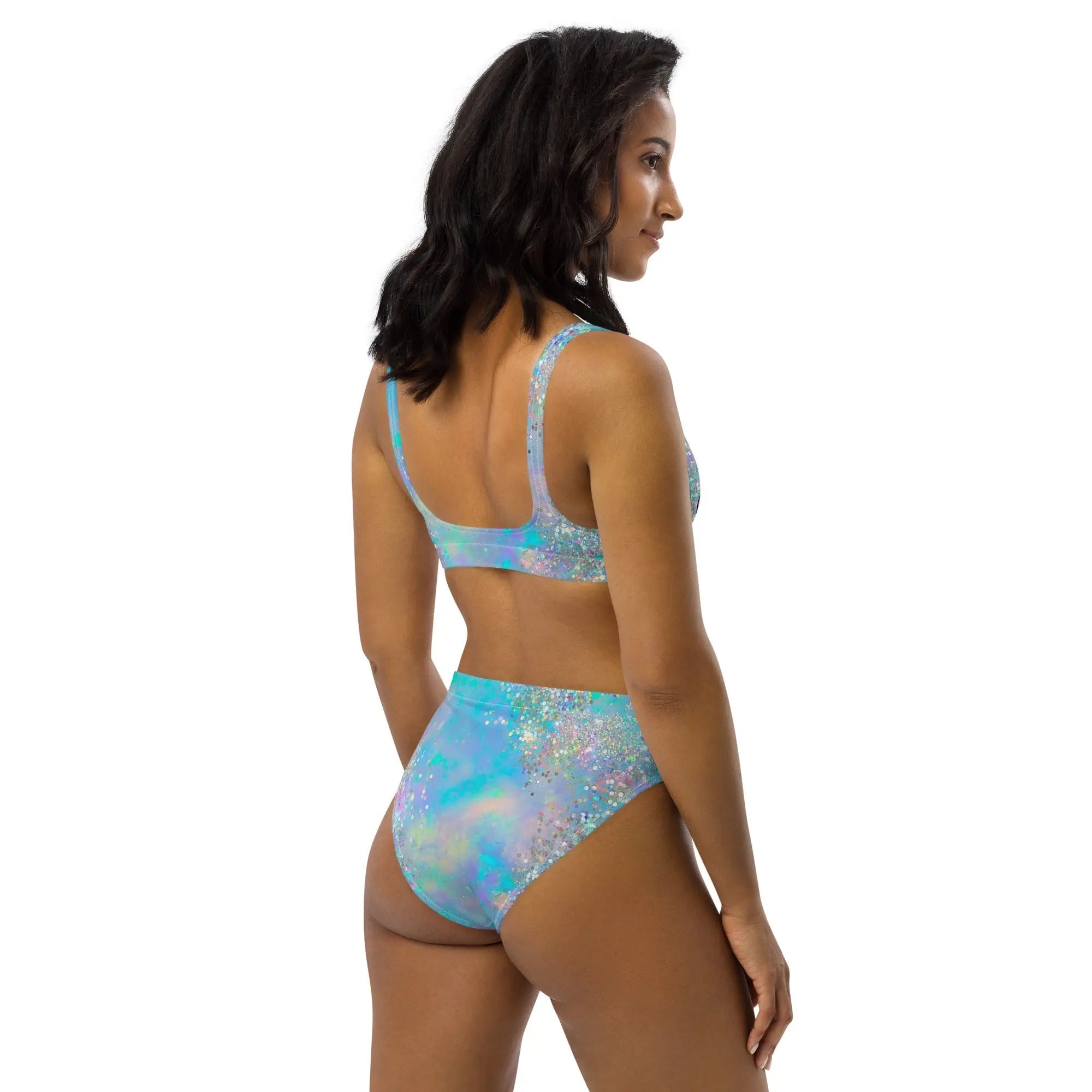 Baha Ranch Yeehaw Howdy Opal Glitter Bikini Baha Ranch Western Wear
