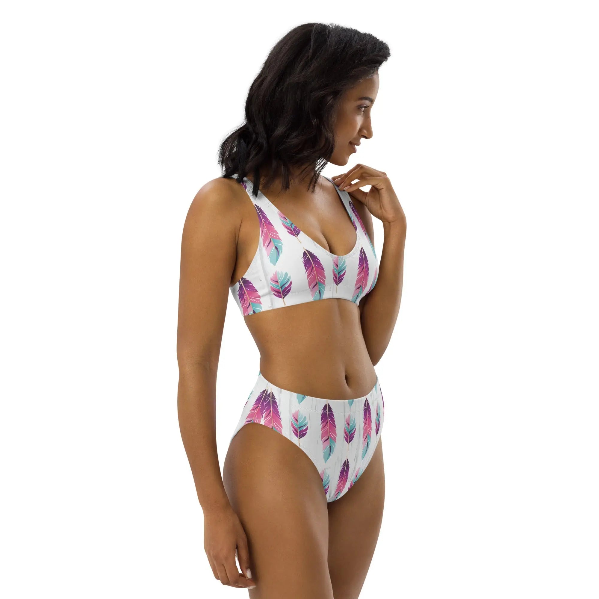 Baha Ranch Yeehaw Boho Feather Bikini Baha Ranch Western Wear
