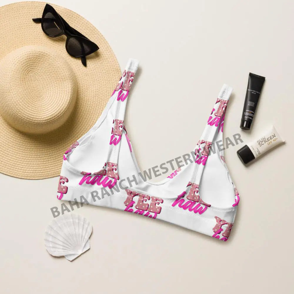 Yeehaw Bikini Top Baha Ranch Western Wear